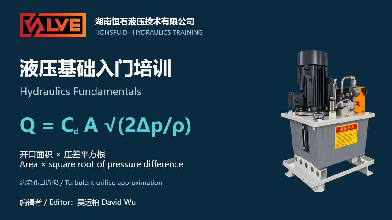 01 / 液压基础入门培训 / Hydraulics Fundamentals